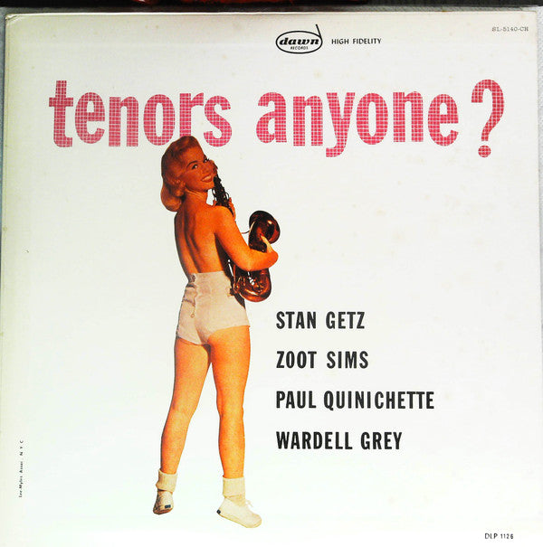 Stan Getz - Tenors Anyone? (Vinyl, LP, Compilation, Mono) Very Good Plus (VG+) / Very Good Plus (VG+)