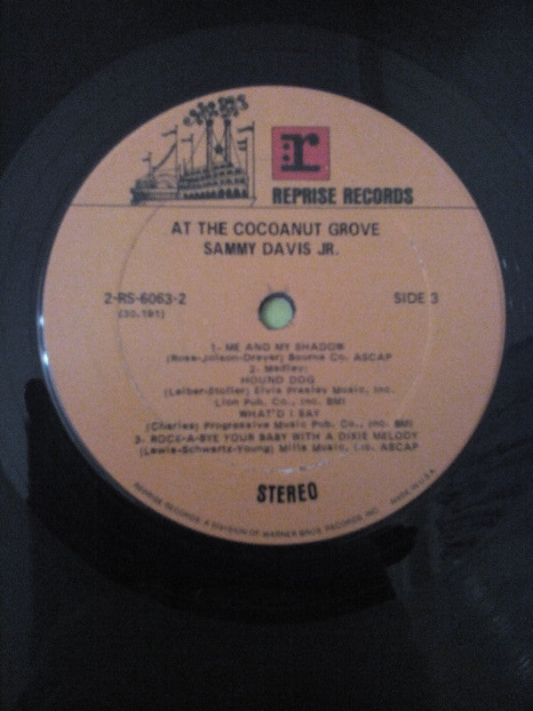 Sammy Davis Jr. - At The Cocoanut Grove (2xVinyl, LP, Album, Stereo) Very Good (VG) / Good Plus (G+)