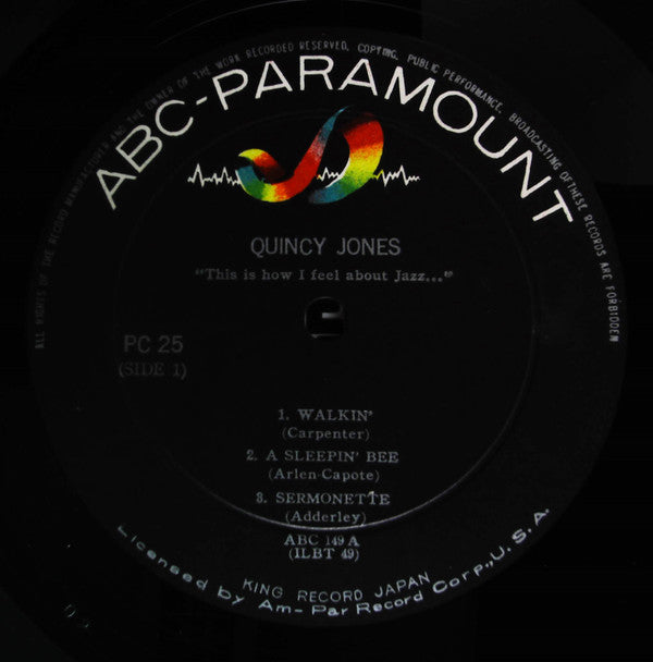 Quincy Jones - This Is How I Feel About Jazz (Vinyl, LP, Album) Good Plus (G+) / Very Good (VG)
