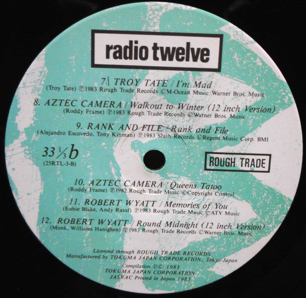 Various - Radio Twelve (Vinyl, LP, Compilation) Near Mint (NM or M-) / Near Mint (NM or M-)
