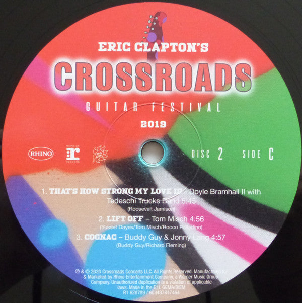 Eric Clapton - Eric Clapton's Crossroads Guitar Festival 2019 (6xVinyl, Box Set, LP, Compilation, Stereo) Mint (M) / Mint (M)
