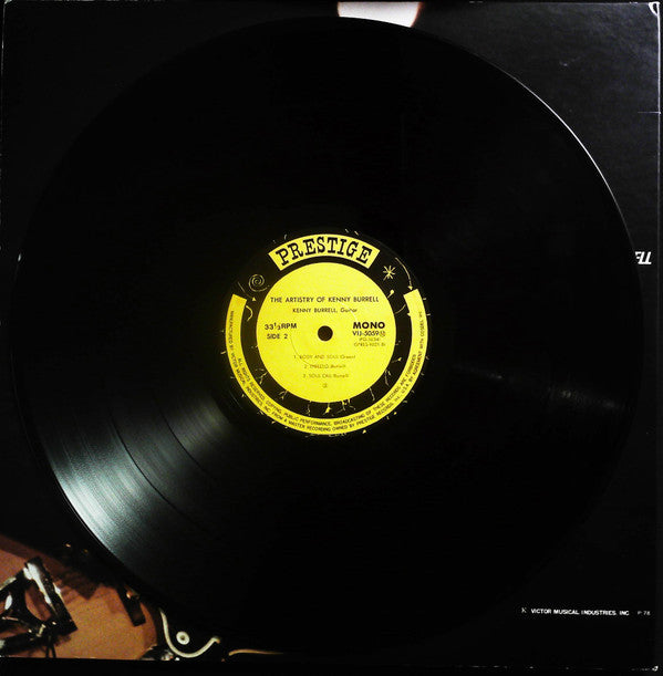 Kenny Burrell - The Artistry Of Kenny Burrell (2xVinyl, LP, Compilation, Mono) Very Good Plus (VG+) / Very Good Plus (VG+)