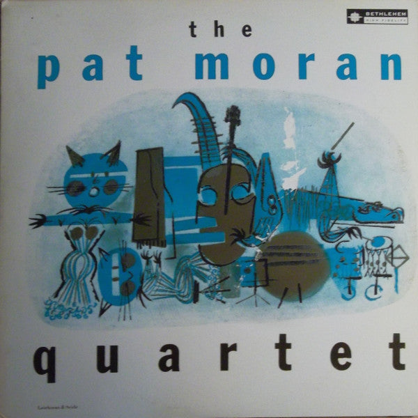 The Pat Moran Quartet - The Pat Moran Quartet (Vinyl, LP, Album, Reissue, Mono) Very Good (VG) / Near Mint (NM or M-)
