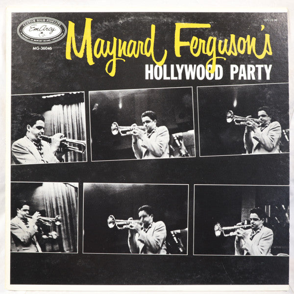 Maynard Ferguson - Maynard Ferguson's Hollywood Party (Vinyl, LP, Album, Promo, Reissue, Mono) Very Good Plus (VG+) / Very Good (VG)