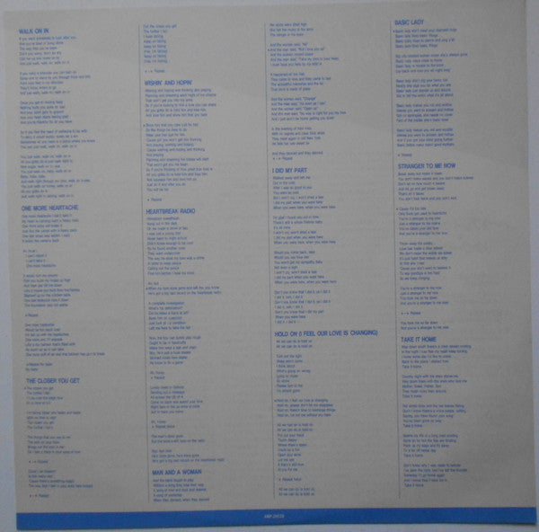 Rita Coolidge - Heartbreak Radio = ハートブレイク・ラジオ (Vinyl, LP, Album, Promo, Stereo) Very Good Plus (VG+) / Very Good (VG)