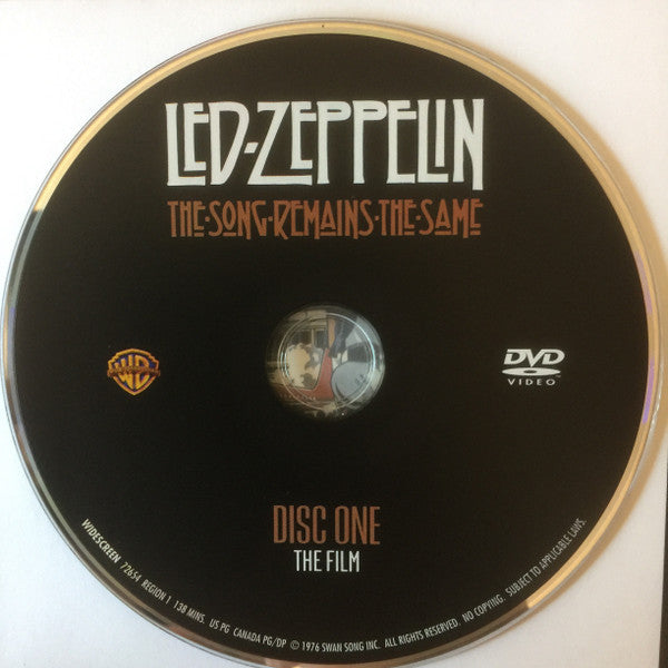 Led Zeppelin - The Soundtrack From The Film Led Zeppelin The Song Remains The Same (4xBox Set, Vinyl, CD, DVD, LP, Reissue, Remastered, Reissue, Remastered, Stereo) Near Mint (NM or M-) / Near Mint (NM or M-)