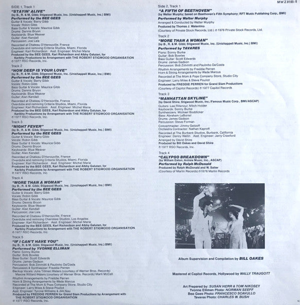Various - Saturday Night Fever (The Original Movie Sound Track) (Vi...
