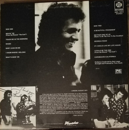 Buddy Greco - Movin' On (Vinyl, LP, Album) Good Plus (G+) / Good Plus (G+)