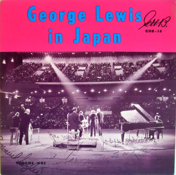 George Lewis (2) - George Lewis In Japan Volume One (Vinyl, LP, Album, Stereo) Good Plus (G+) / Very Good (VG)