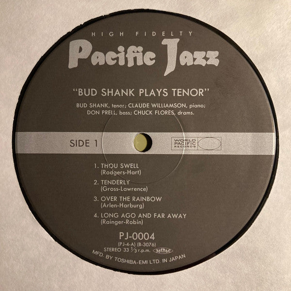 Bud Shank - Plays Tenor (Vinyl, LP)