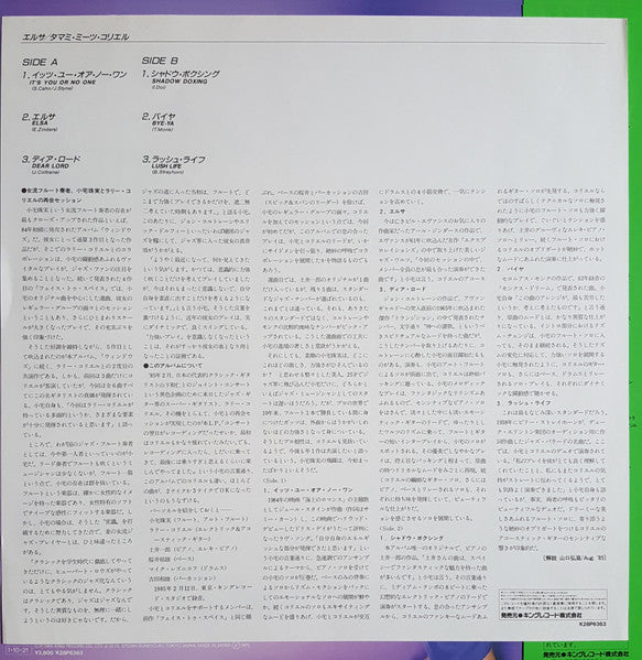 Tamami Koyake - Elsa / Tamami Meets Coryell II (Vinyl, LP, Album) Very Good (VG) / Very Good (VG)