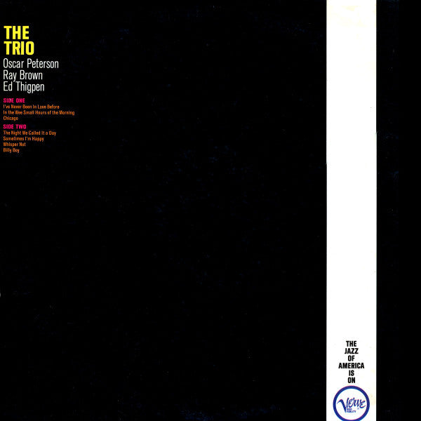 The Oscar Peterson Trio - The Trio : Live From Chicago (Vinyl, LP, ...