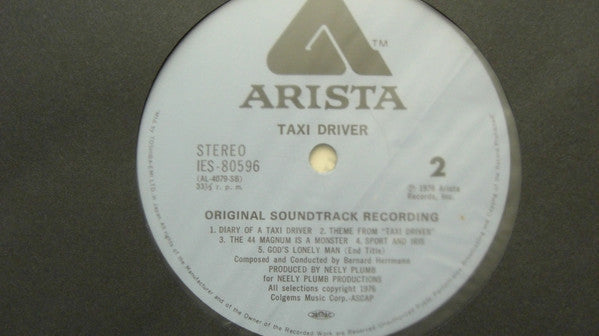 Bernard Herrmann - Taxi Driver - Original Soundtrack Recording (Vin...
