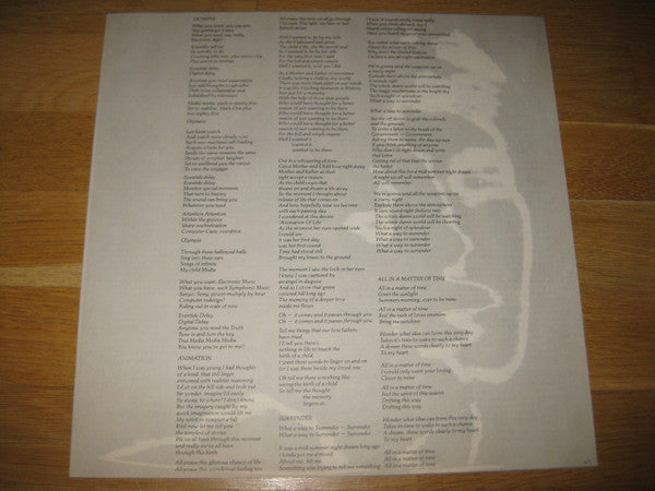 Jon Anderson - Animation (Vinyl, LP, Album, Promo) Near Mint (NM or M-) / Very Good Plus (VG+)