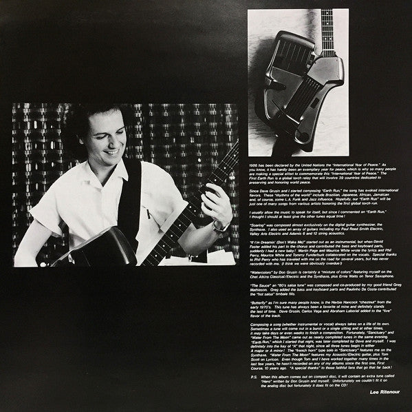 Lee Ritenour - Earth Run (Vinyl, LP, Album, Promo) Near Mint (NM or M-) / Very Good Plus (VG+)