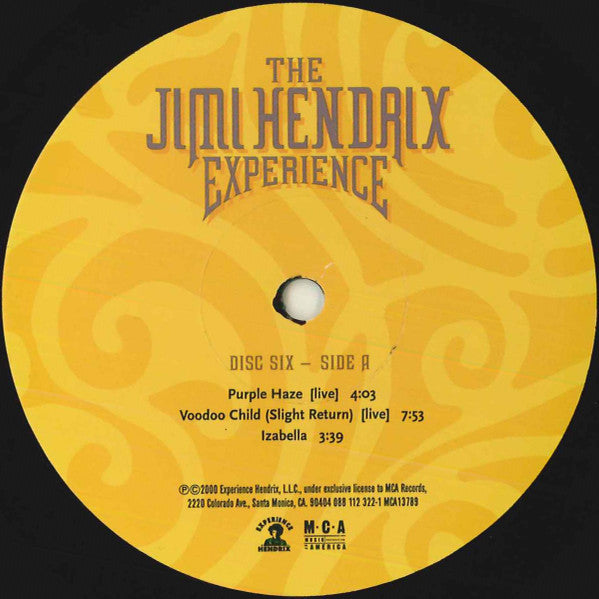 The Jimi Hendrix Experience - The Jimi Hendrix Experience (8xBox Set, Vinyl, Limited Edition, LP, Compilation, Stereo, Mono) Very Good Plus (VG+) / Very Good Plus (VG+)
