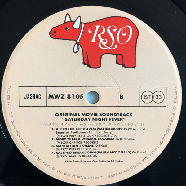 Various - Saturday Night Fever (The Original Movie Sound Track) (Vi...
