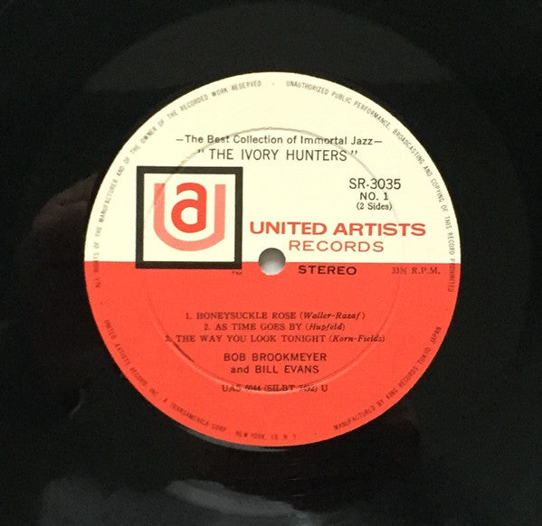 Bob Brookmeyer - The Ivory Hunters (Vinyl, LP, Album, Reissue, Stereo) Very Good Plus (VG+) / Very Good (VG)