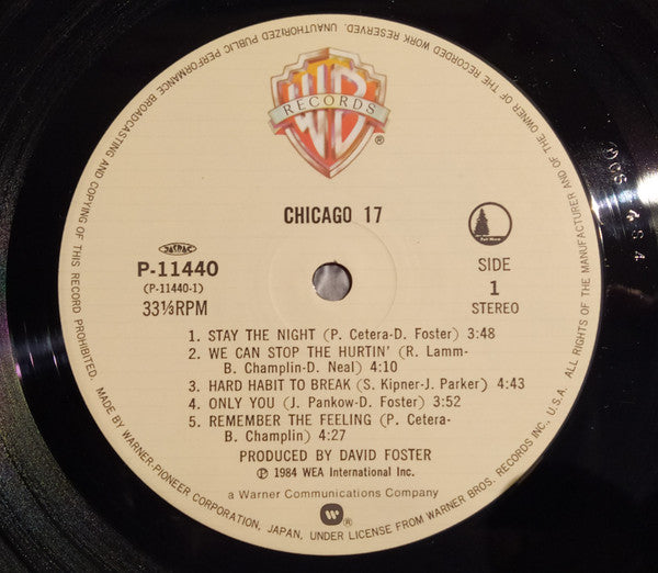 Chicago (2) - Chicago 17 (Vinyl, LP, Album, Stereo)