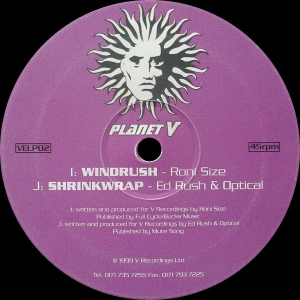 Various - Planet V (8xVinyl, Box Set, 12", 33 ⅓ RPM, 45 RPM, Compilation, Compilation) Very Good Plus (VG+) / Very Good (VG)