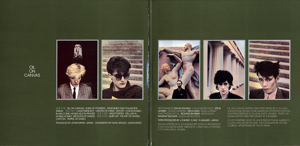 Japan - Oil On Canvas (2xVinyl, LP, Album, Stereo) Near Mint (NM or M-) / Good Plus (G+)