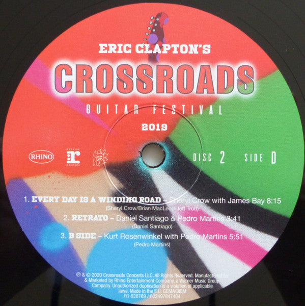 Eric Clapton - Eric Clapton's Crossroads Guitar Festival 2019 (6xVinyl, Box Set, LP, Compilation, Stereo) Mint (M) / Mint (M)