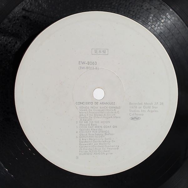 Laurindo Almeida - Concierto De Aranjuez (Vinyl, LP, Album, Promo) Near Mint (NM or M-) / Very Good Plus (VG+)