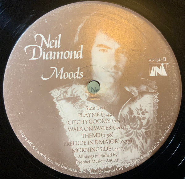Neil Diamond - Moods (Vinyl, LP, Album) Good Plus (G+) / Very Good (VG)