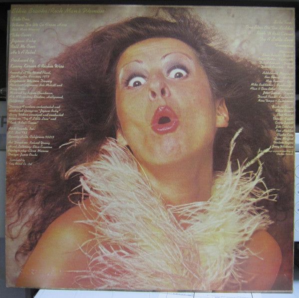 Elkie Brooks - Rich Man's Woman (Vinyl, LP, Album) Very Good Plus (VG+) / Very Good (VG)