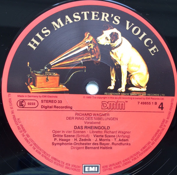 Richard Wagner - Das Rheingold (3xVinyl, Box Set, LP, Album) Very Good Plus (VG+) / Near Mint (NM or M-)