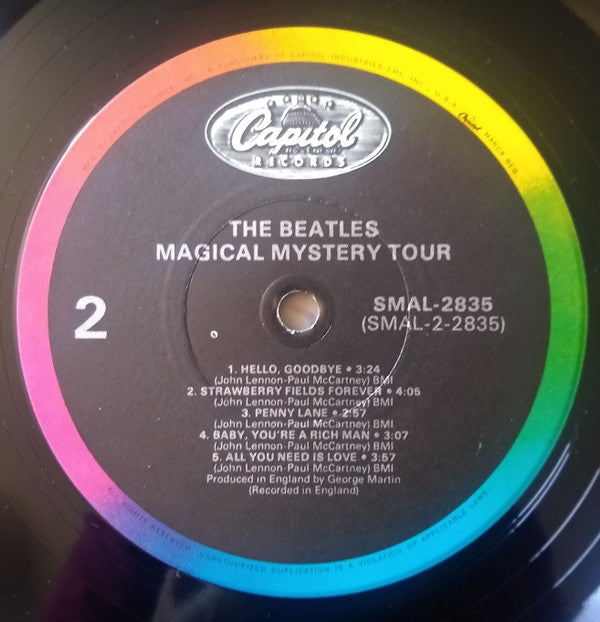 The Beatles - Magical Mystery Tour (Vinyl, LP, Album, Reissue, Stereo) Very Good (VG) / Very Good (VG)