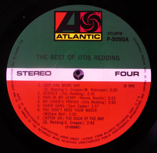 Otis Redding - The Best Of Otis Redding (2xVinyl, LP, Compilation, Reissue, Stereo) Near Mint (NM or M-) / Near Mint (NM or M-)