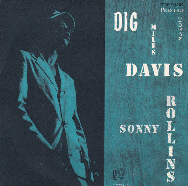 The Miles Davis Sextet - Dig / It's Only A Paper Moon (Vinyl, 7", 33 ⅓ RPM) Very Good Plus (VG+) / Very Good (VG)