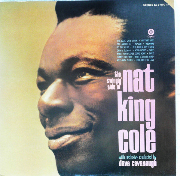 Nat King Cole - The Swingin' Side Of Nat King Cole (Vinyl, LP, Album, Reissue) Very Good Plus (VG+) / Very Good (VG)