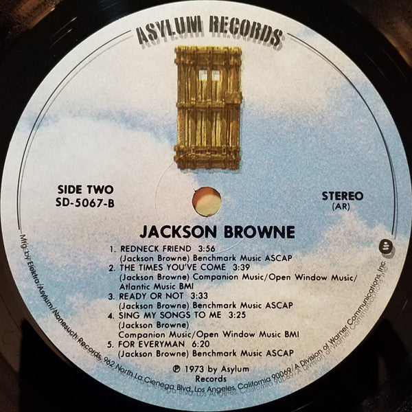 Jackson Browne - For Everyman (Vinyl, LP, Album, Repress) Very Good Plus (VG+) / Near Mint (NM or M-)