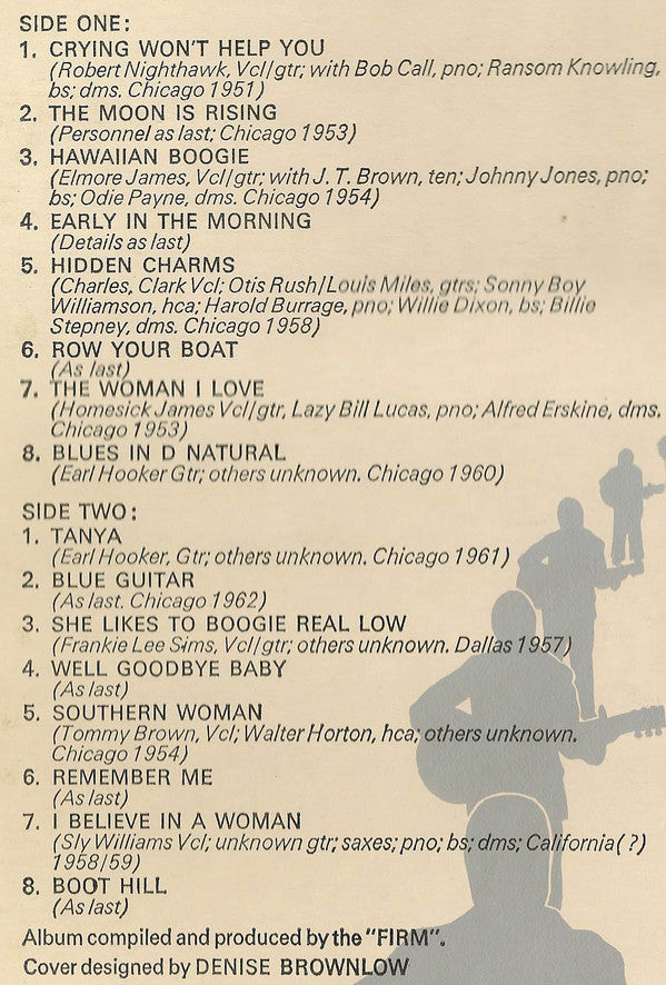 Various - Blues In D Natural (Vinyl, LP, Compilation) Very Good Plus (VG+) / Good Plus (G+)