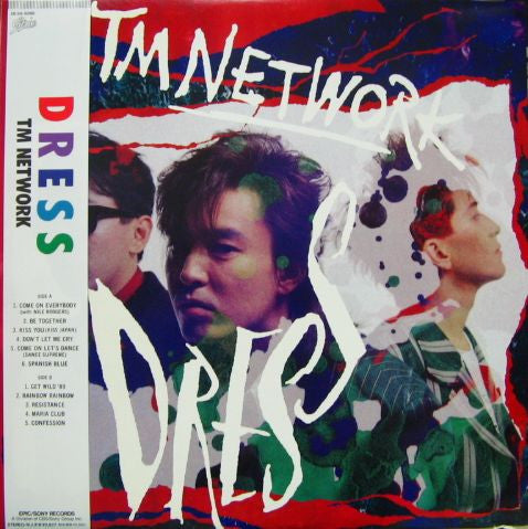 TM Network - Dress (Vinyl, LP, Album) Near Mint (NM or M-) / Very Good Plus (VG+)