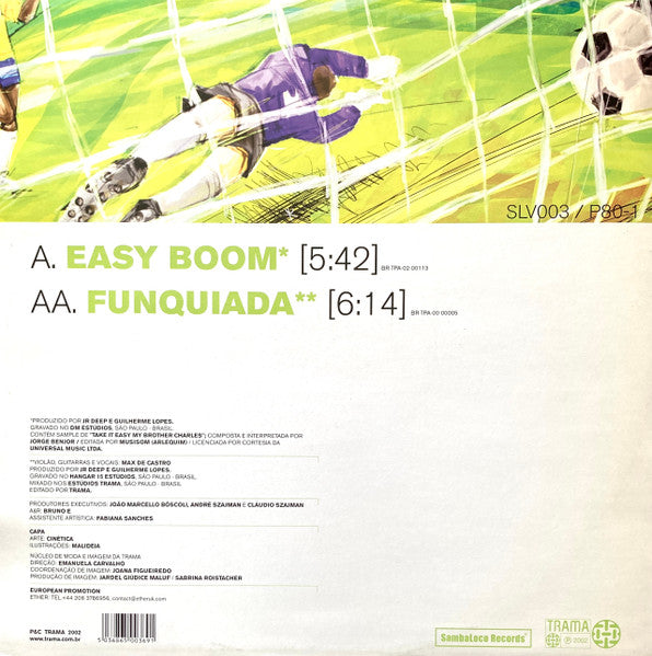 Drumagick - Easy Boom / Funquiada (Vinyl, 12") Very Good Plus (VG+) / Very Good Plus (VG+)