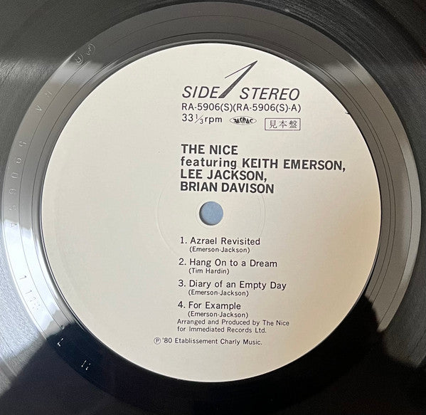 The Nice - Nice (Vinyl, LP, Album, Promo, Reissue) Near Mint (NM or M-) / Very Good Plus (VG+)