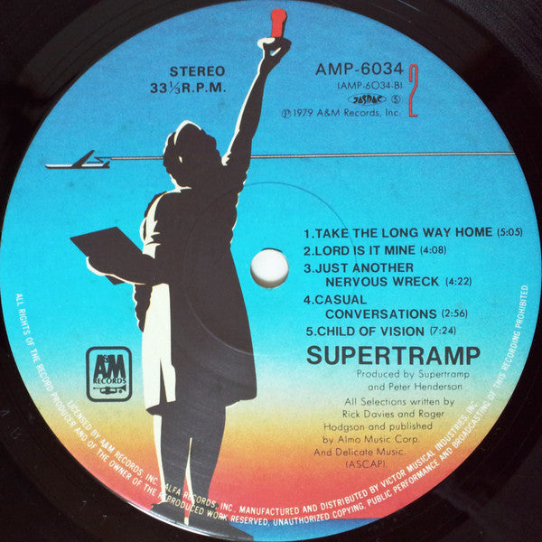 Supertramp - Breakfast In America (Vinyl, LP, Album, Stereo)