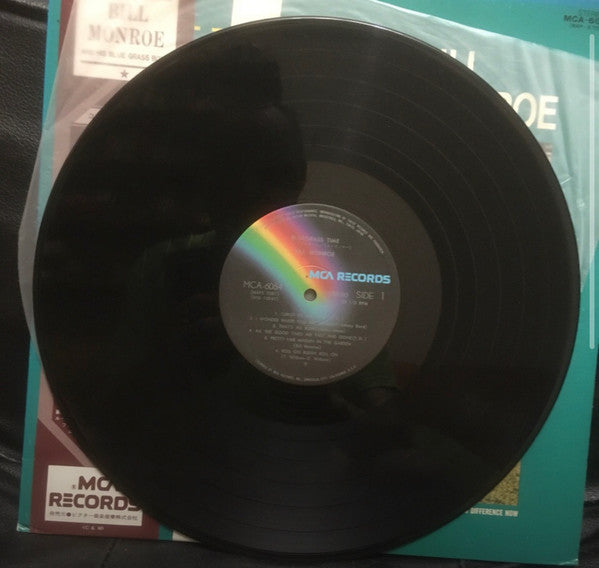 Bill Monroe - Blue Grass Time (Vinyl, LP, Album, Stereo) Very Good Plus (VG+) / Very Good (VG)