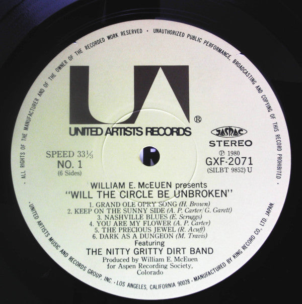 Nitty Gritty Dirt Band - Will The Circle Be Unbroken (3xVinyl, LP, Album) Very Good Plus (VG+) / Very Good Plus (VG+)