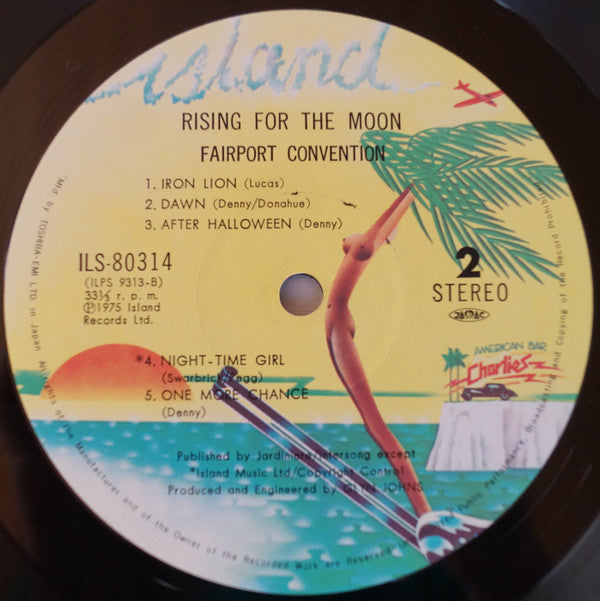 Fairport Convention - Rising For The Moon (Vinyl, LP, Album) Very Good (VG) / Good (G)