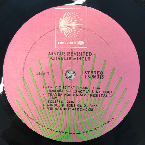 Charles Mingus - Mingus Revisited (Vinyl, LP, Album, Reissue, Stereo) Good Plus (G+) / Very Good (VG)