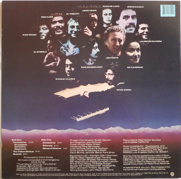 Chick Corea - Touchstone (Vinyl, LP, Album) Very Good (VG) / Very Good (VG)