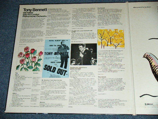 Tony Bennett - Get Happy (Vinyl, LP, Album, Stereo) Very Good (VG) / Good Plus (G+)