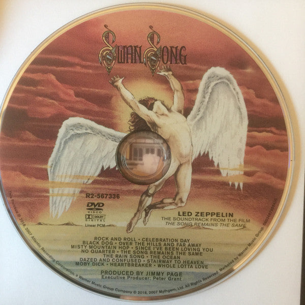 Led Zeppelin - The Soundtrack From The Film Led Zeppelin The Song Remains The Same (4xBox Set, Vinyl, CD, DVD, LP, Reissue, Remastered, Reissue, Remastered, Stereo) Near Mint (NM or M-) / Near Mint (NM or M-)