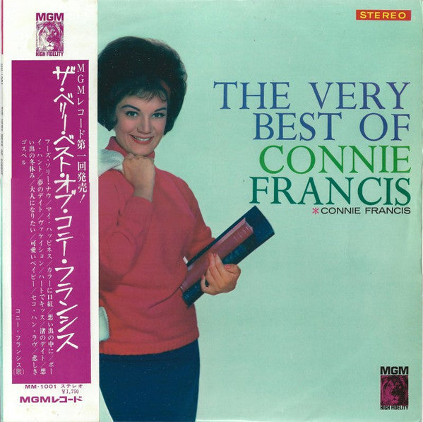 Connie Francis - The Very Best Of Connie Francis (Vinyl, LP, Compilation, Reissue, Stereo) Very Good Plus (VG+) / Very Good (VG)