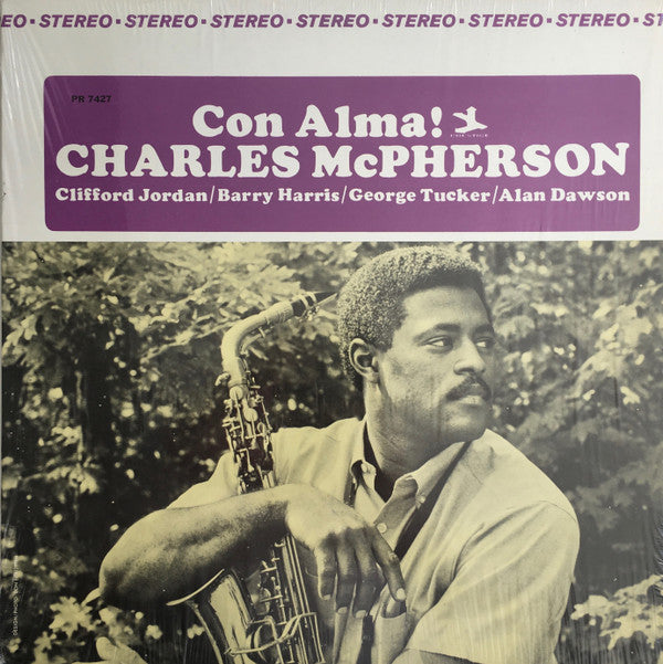 Charles McPherson - Con Alma! (Vinyl, LP, Album, Reissue, Stereo) Very Good (VG) / Very Good Plus (VG+)