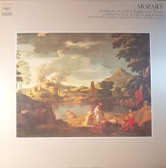 Bruno Walter - Symphony No. 38 in D Major, K. 504 "Prague" / Symphony No. 39 in E-Flat Major, K. 543 (Vinyl, LP, Compilation, Stereo) Very Good (VG) / Very Good (VG)